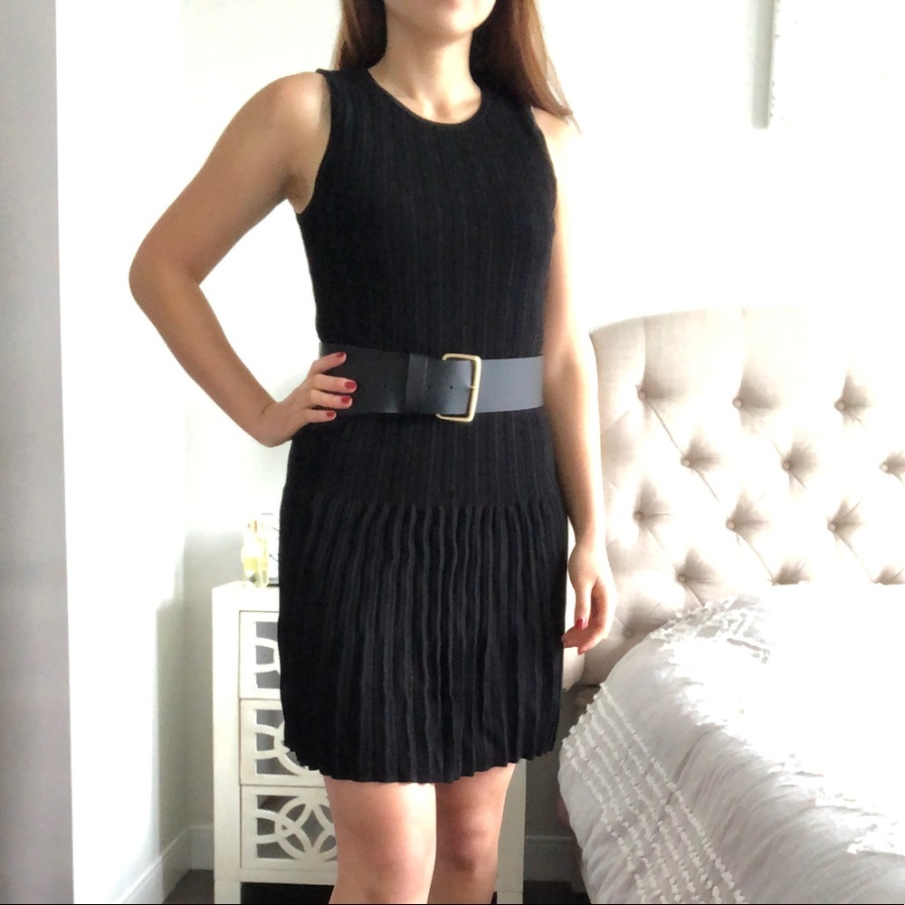 Ann Taylor Knit Sleeveless Sweater Dress